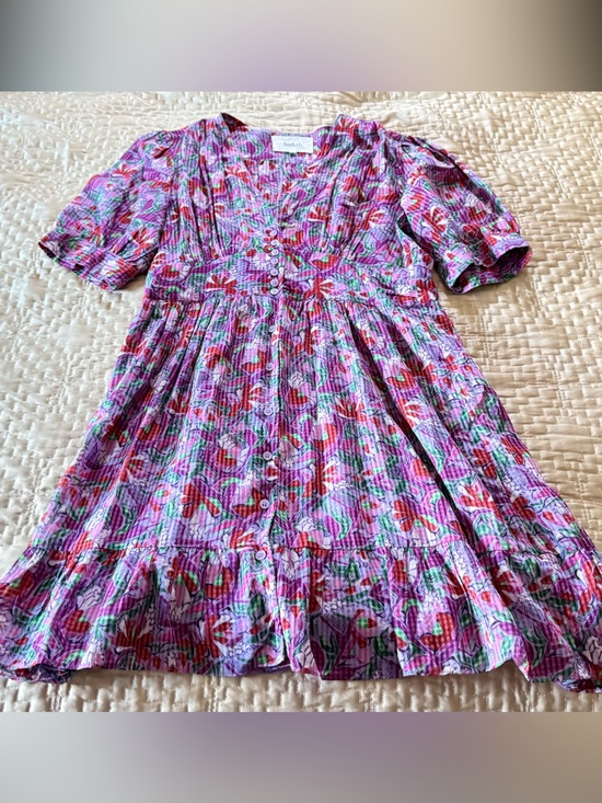 ba&sh Dresses & Skirts - Ba&sh purple floral button up dress size 1